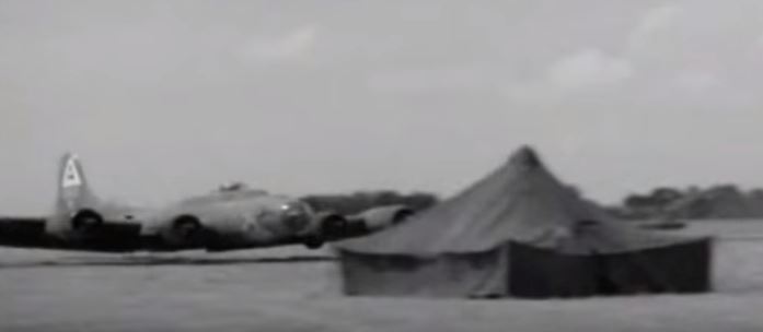 B-17 Belly Landing